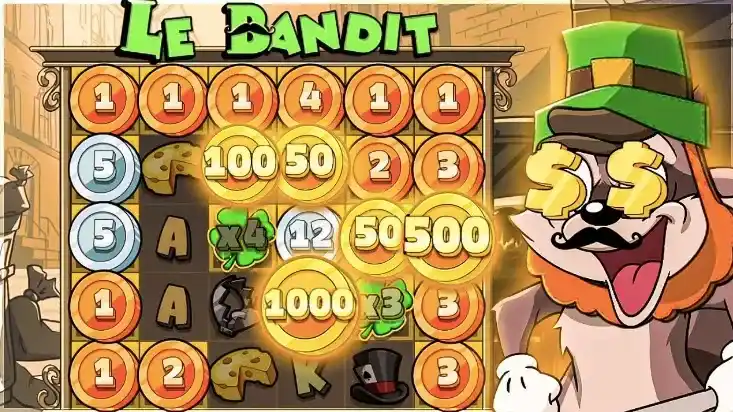 Le Bandit Rodadas bônus